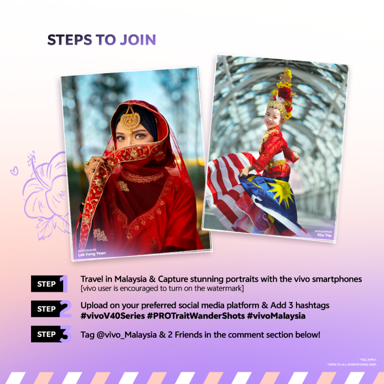 Capture Malaysia’s Wonders with vivo’s #PROtraitWanderShots Campaign