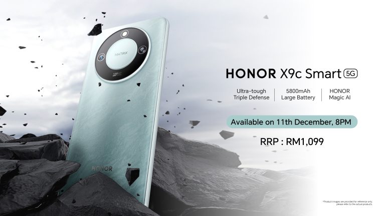 HONOR X9c Smart 5G Edisi Lite Bakal Tersedia Pada 11 Disember 2024