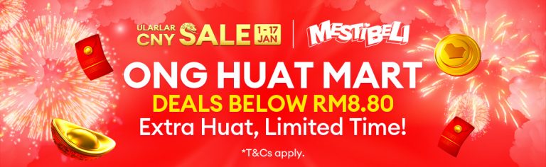 Raikan Tahun Baru Cina dengan Jualan Ularlar Lazada!