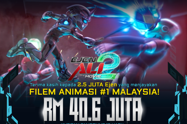 Ejen Ali 2 Pecah Rekod RM40.6 Juta!