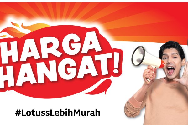 Harga Hangat Kembali di Lotus’s!