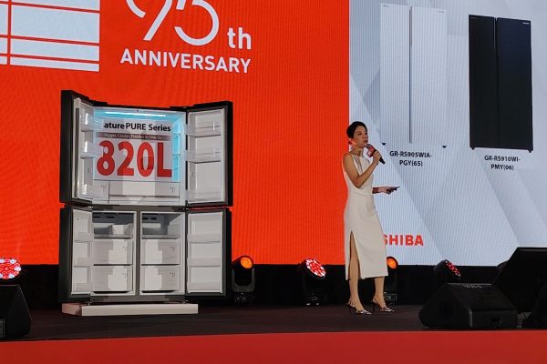 Toshiba Celebrates 95 Years with Asia’s Largest-Capacity Fridge