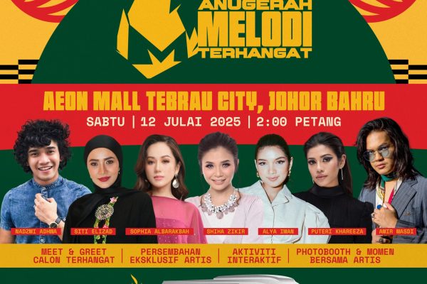 Jelajah Melodi Terhangat 2025: Detik Hiburan Paling Panas Bermula di Johor!