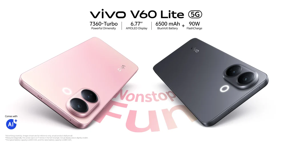 Grab the vivo V60 Lite 5G Now: First Sales Launch with Exclusive Rewards and Rebates Up to RM1,070