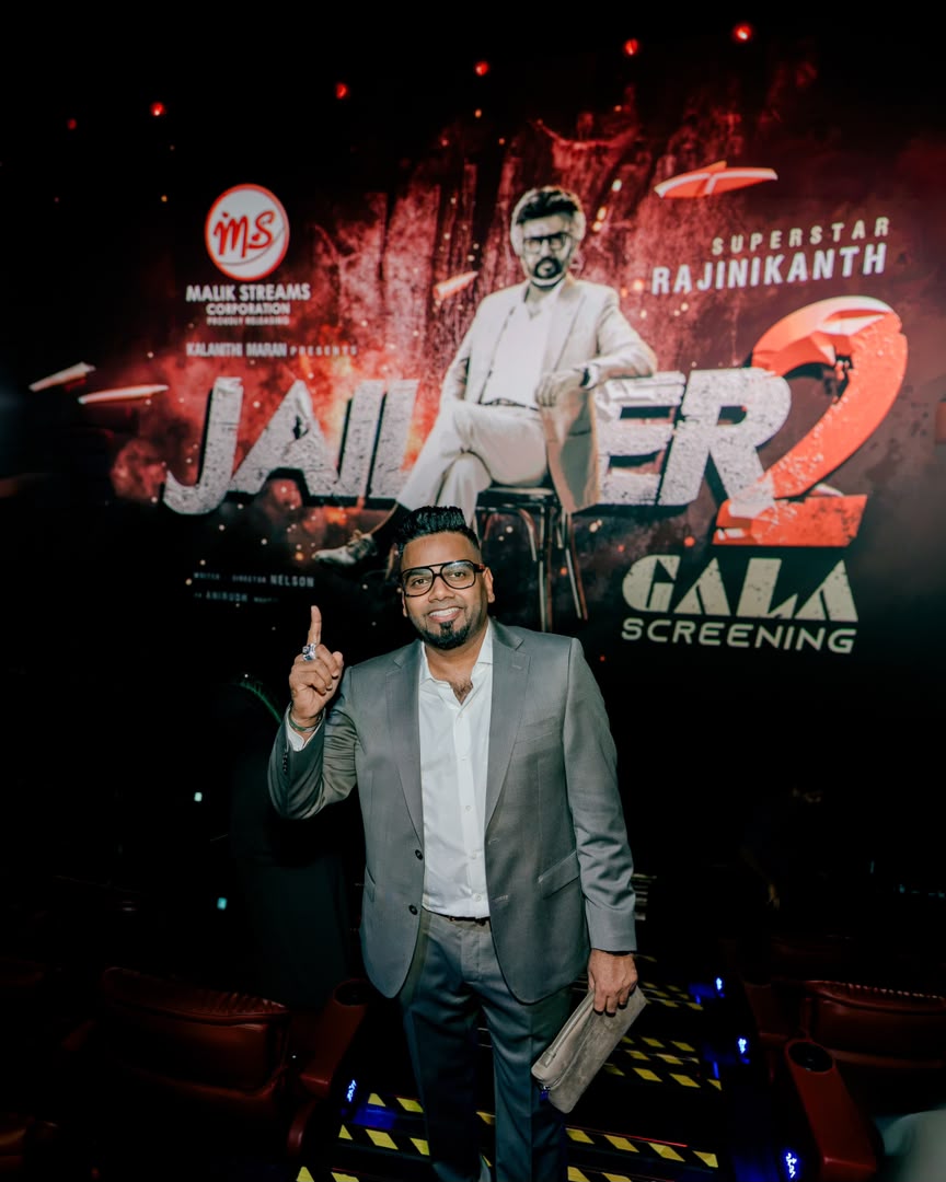 Majlis pelancaran dan tayangan gala rasmi bagi filem JAILER 2 anjuran Malik Streams Corporation