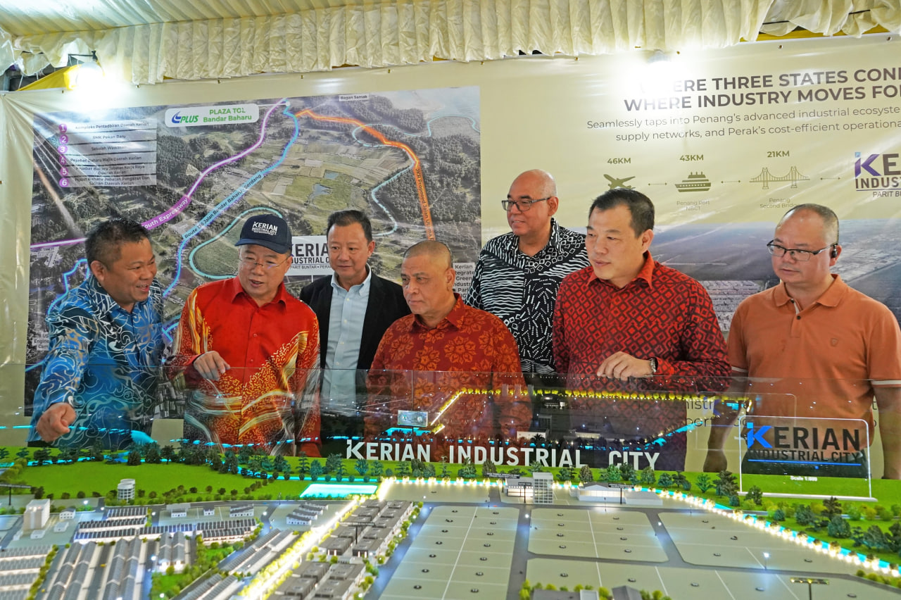 Pembangunan strategik Kerian Industrial City bakal meluaskan kapasiti perindustrian di Wilayah Utara Perak